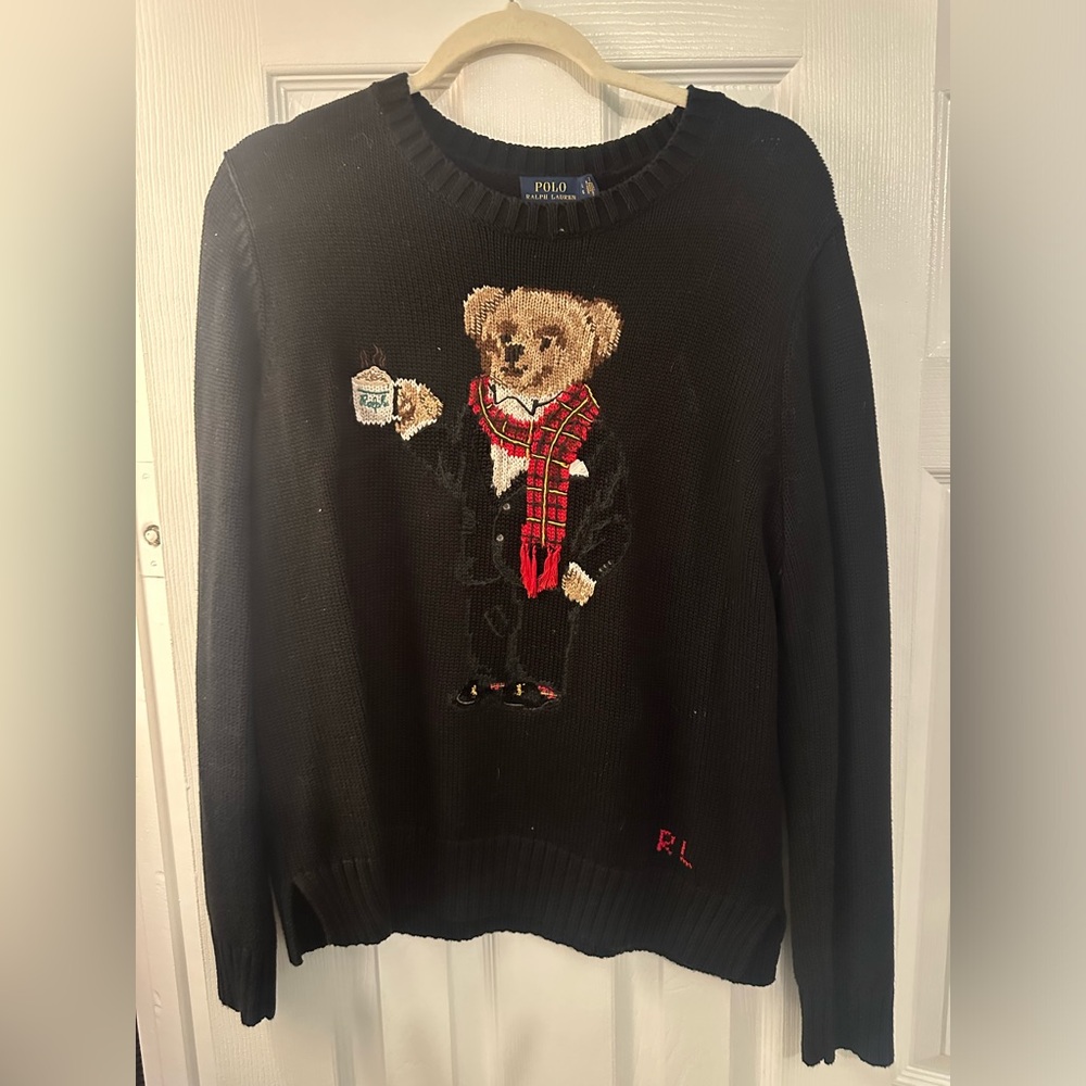 Polo ralph lauren holiday bear